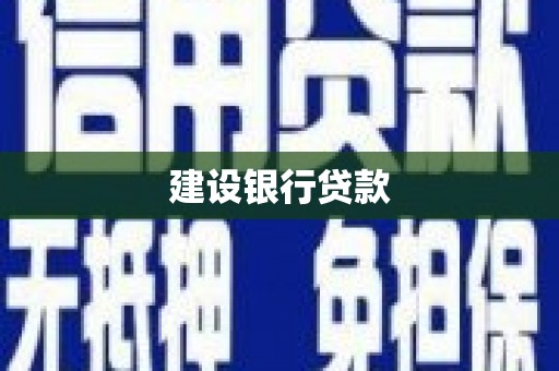 游仙建设银行贷款