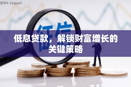 游仙低息贷款，解锁财富增长的关键策略