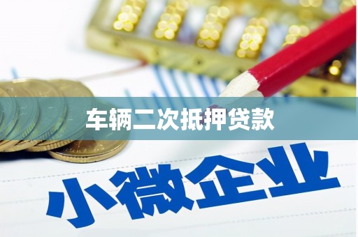 游仙车辆二次抵押贷款