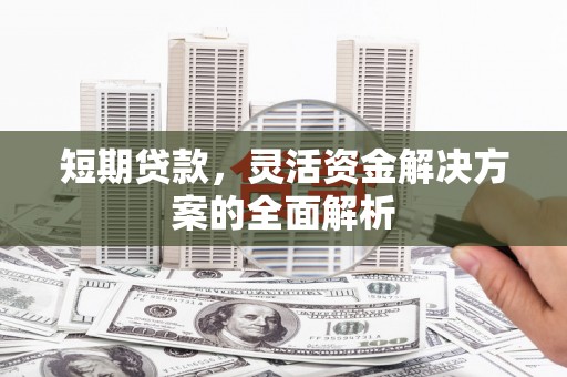 游仙短期贷款，灵活资金解决方案的全面解析