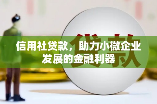 游仙信用社贷款，助力小微企业发展的金融利器